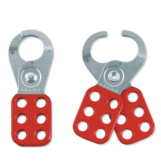 Steel Safety Lockout Hasp With Vinyl Coat 6 Lock 25mm 4229006 0420