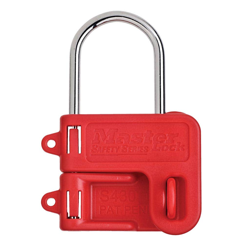 Safety Lockout Shackle Hasp 2 Lock 4mm 60019255 S430