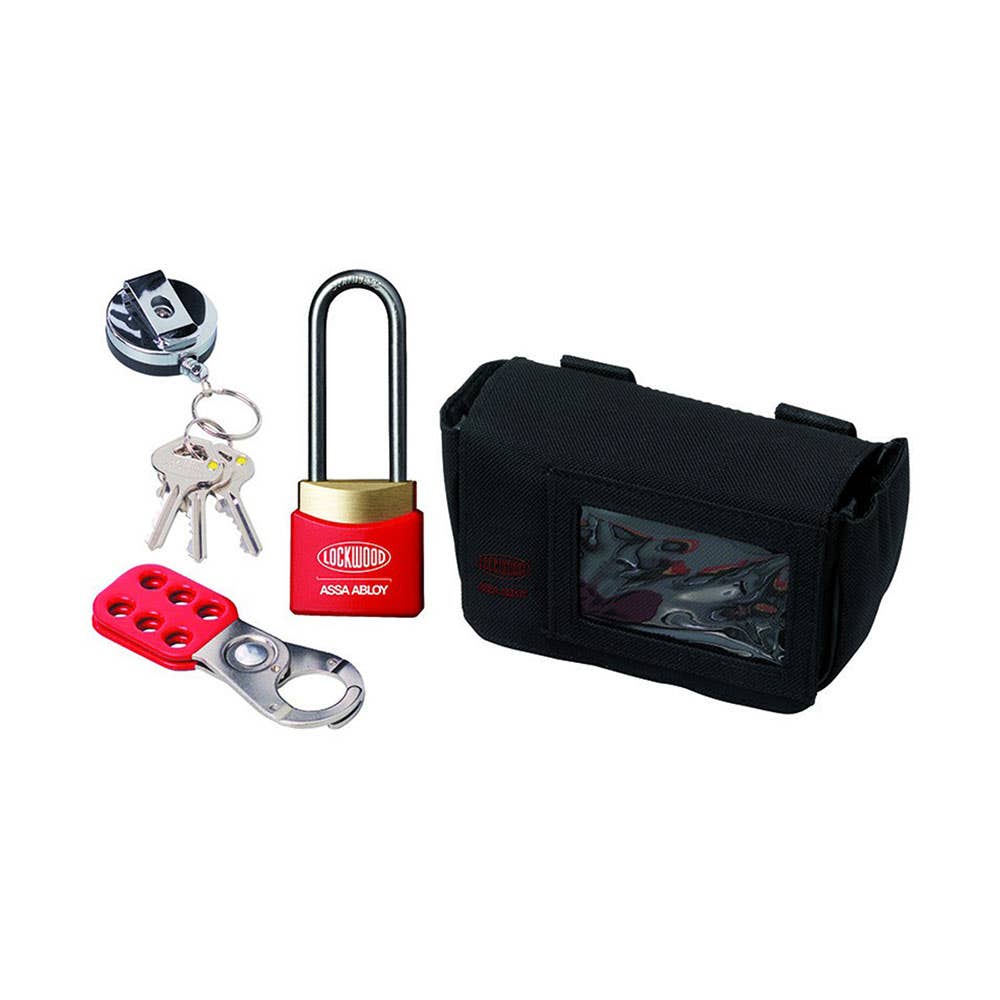 6 Padlock Lockout Safety Kit 60028416 312SK6/D50/RDKA