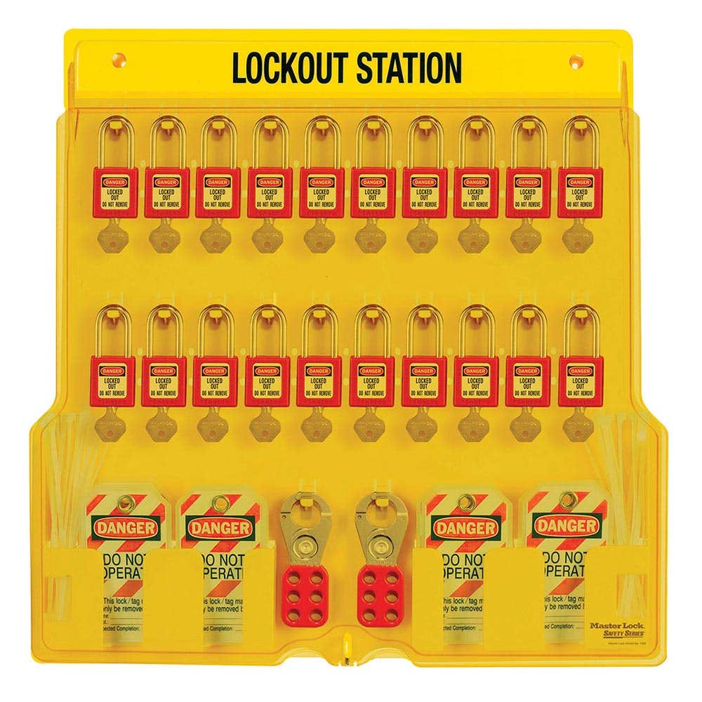 20 Lock Covered Station with Accessories 91018207 1484BP410