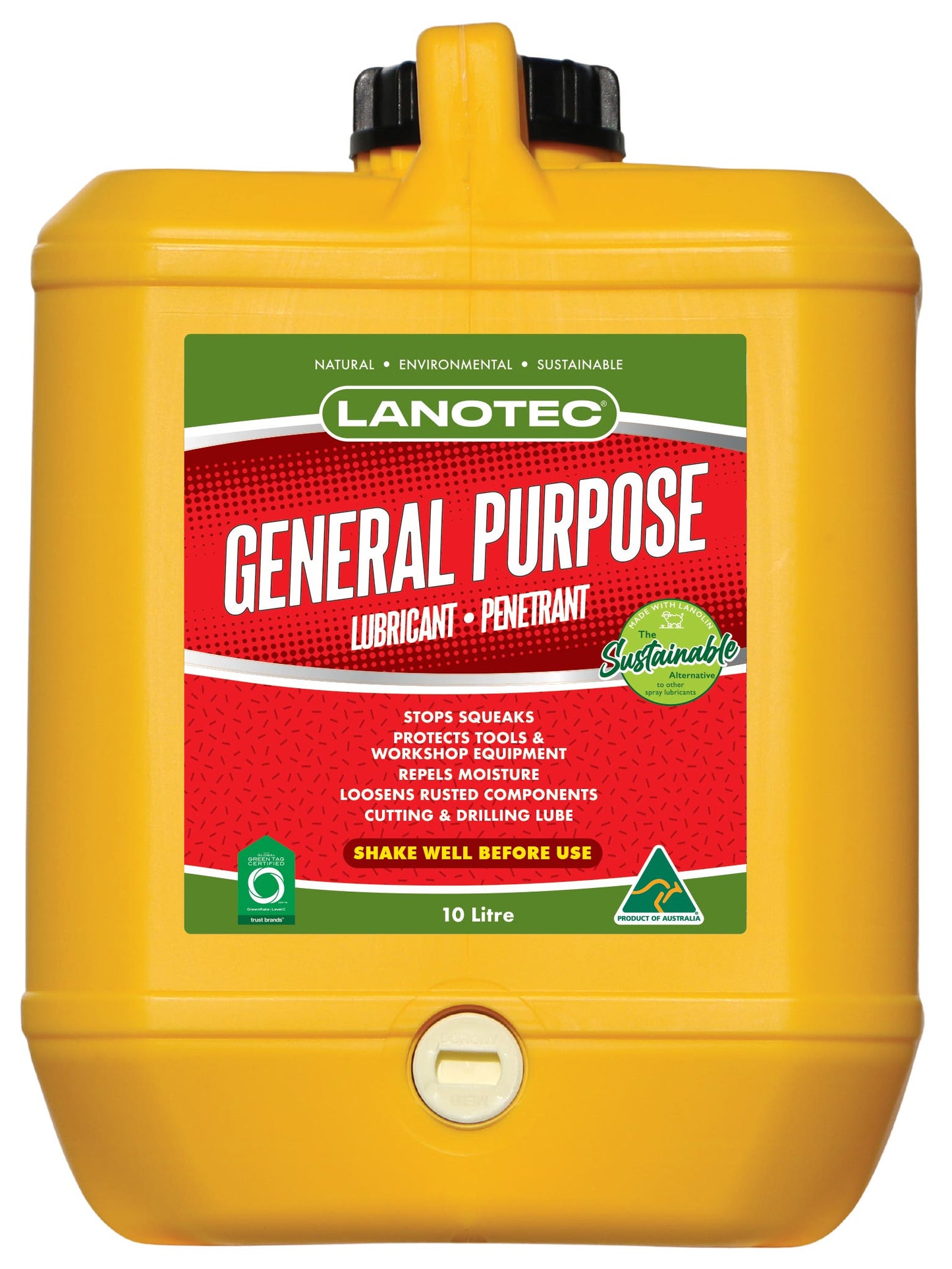 General Purpose Liquid Lanolin 10L 40027139 GP 0010