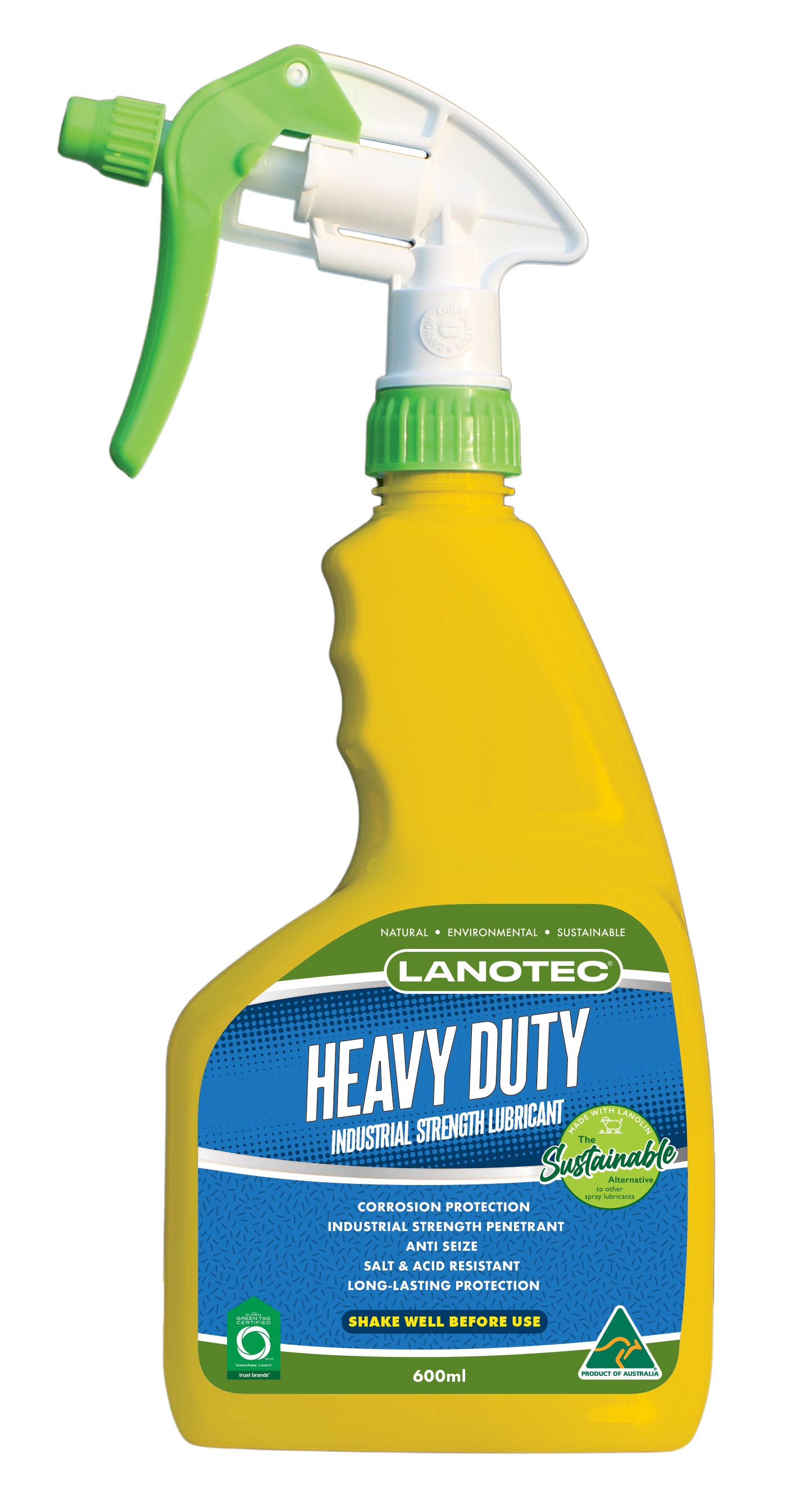 Heavy Duty Industrial Strength Liquid Lanolin Spray Pack 600ml 99830018 HD SP-0600