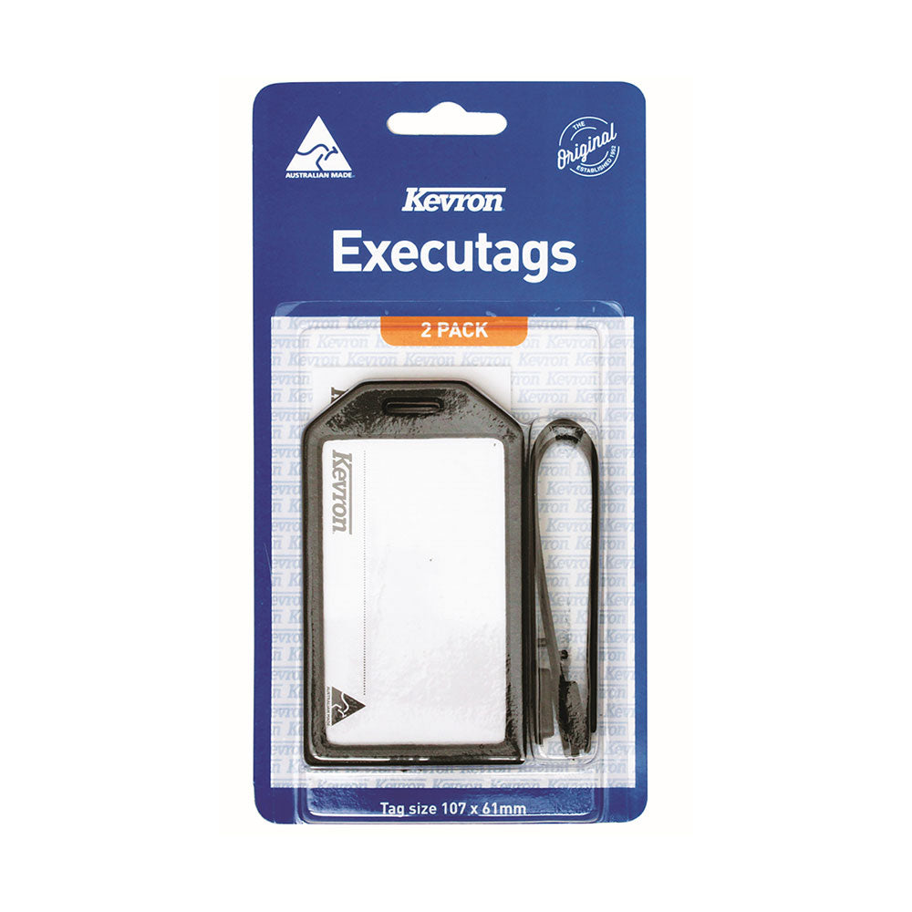 Kevron Key Tags Luggage Executive Black Pack 2_515010900_54542