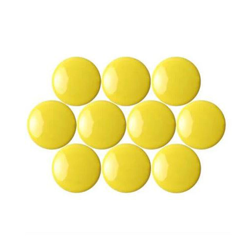 Quartet Magnet Buttons 20mm Pack 10 Yellow_9028464_QTTMB2500