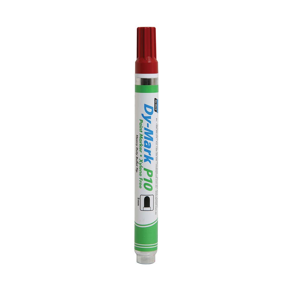 P10 Bullet Tip Paint Marker 2mm Red 33780004 12071002