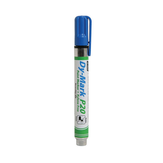 P20 Paint Marker Bullet/Chisel Tip 2/4mm Blue 191462 12072003