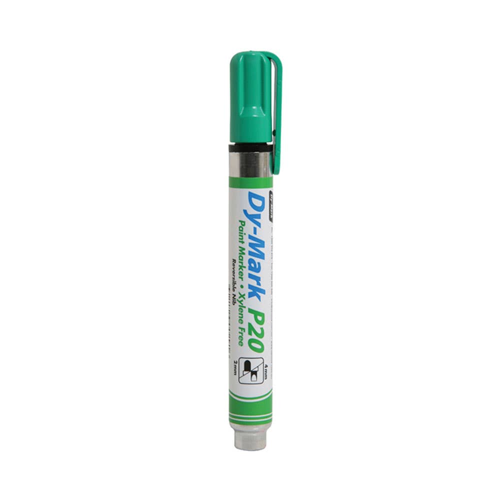P20 Paint Marker Bullet/Chisel Tip 2/4mm Green 35000228 12072004