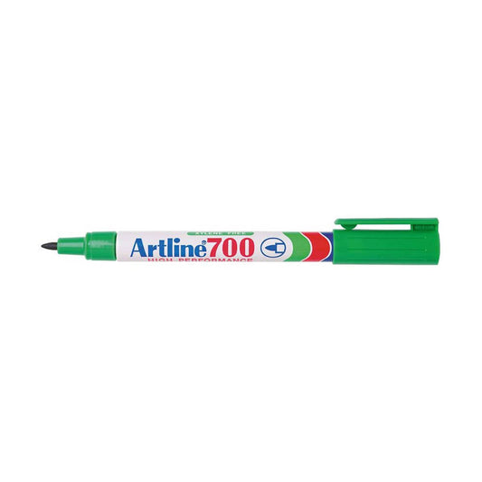 Artline 700 Permanent Marker Bullet Tip 0.7mm Green 90838020 170004