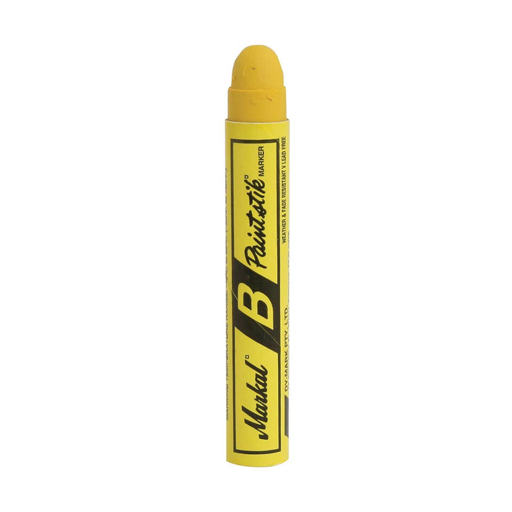 Markal Paintstik B Paint Marker Yellow 12 Pk 134291 34011205