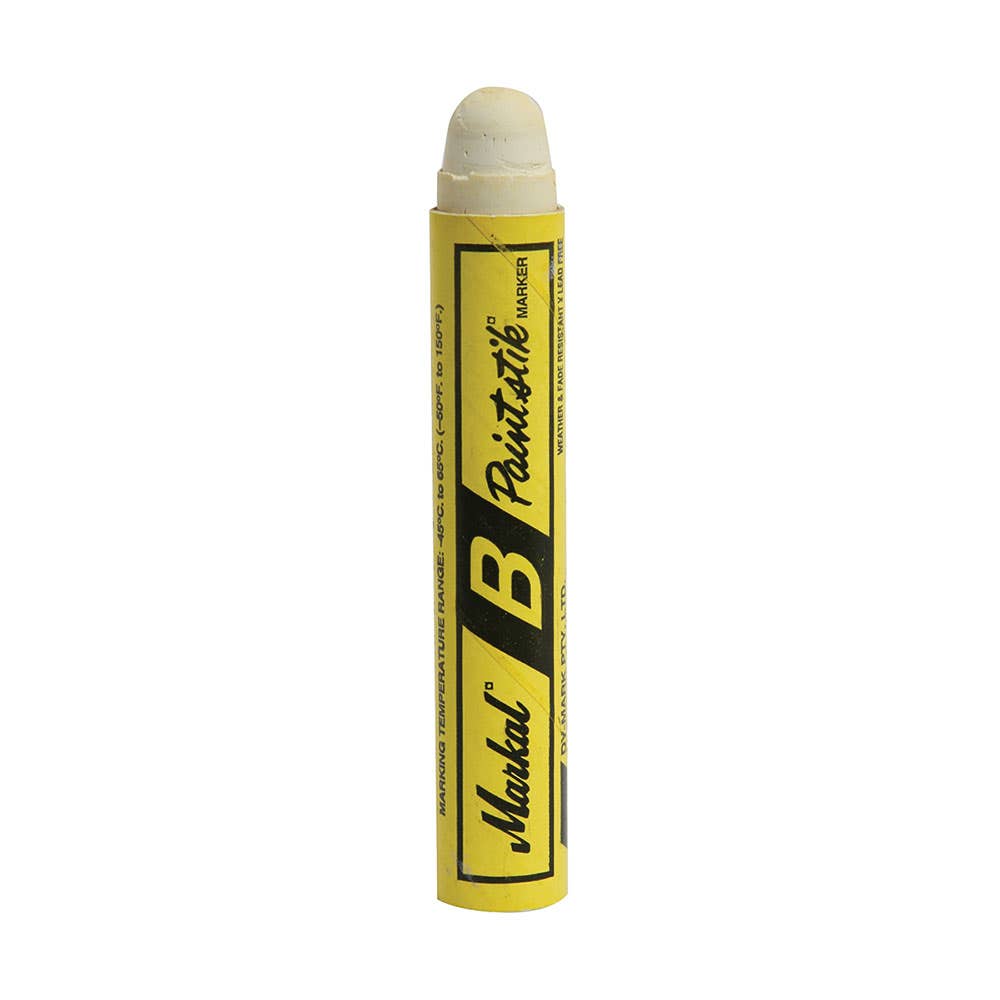 Markal Paintstik B Paint Marker White 12 Pk 4938002 34011211