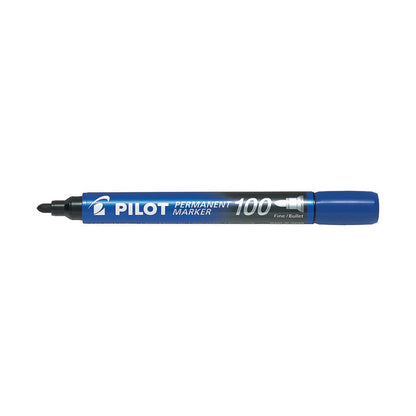 SCA 100 Bullet Tip Permanent Marker Blue 12 Pk 40035980 39869