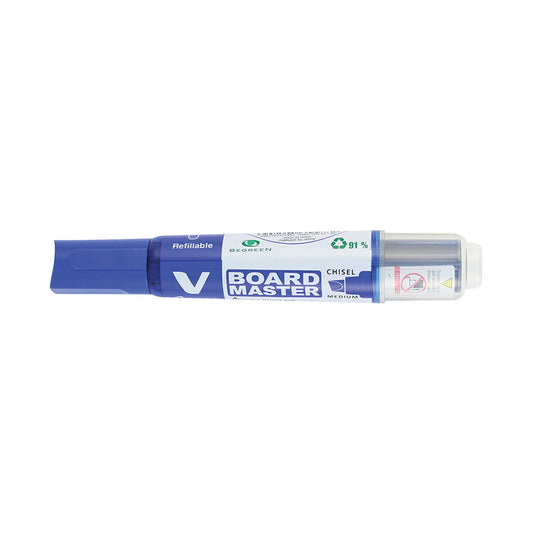 Pilot V Master Begreen Whiteboard Marker Chisel WBMA-VBM Bg Bx10 Blue_9024838_12809