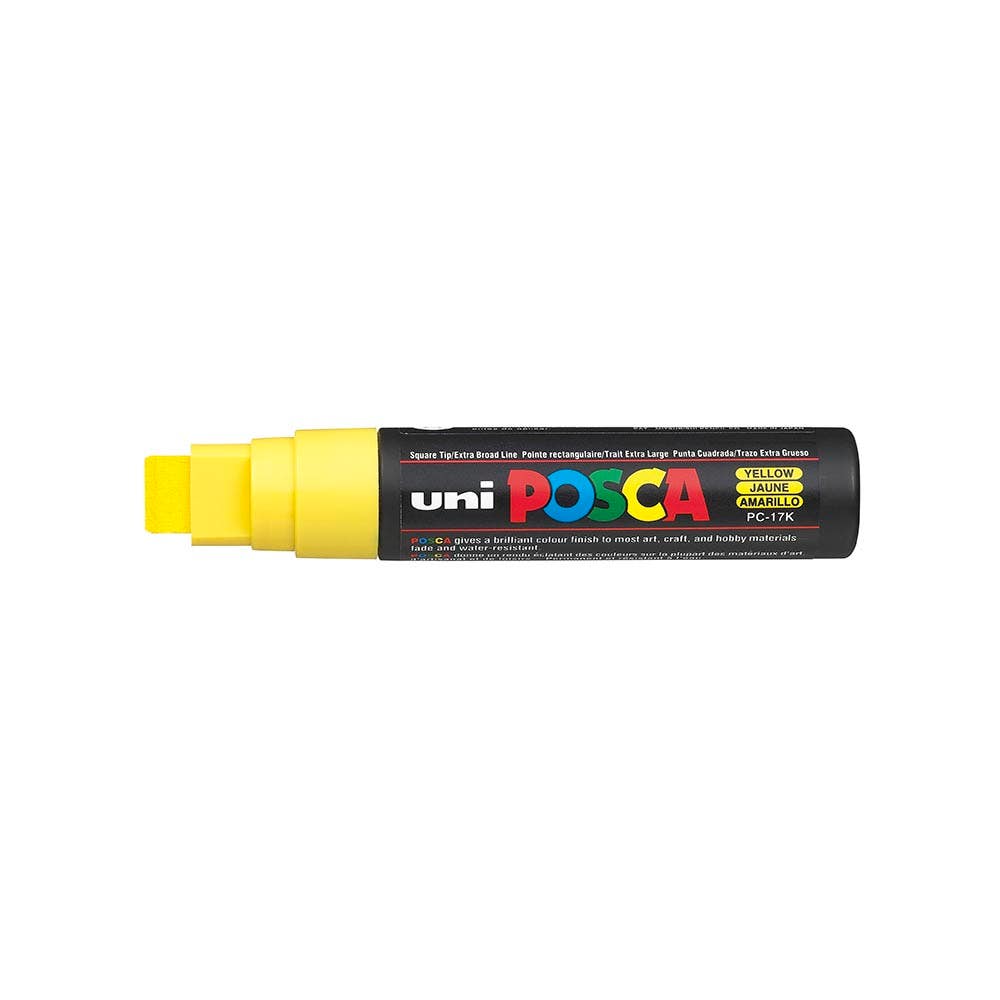 Broad Chisel Tip Marker 15mm Yellow – ATOM