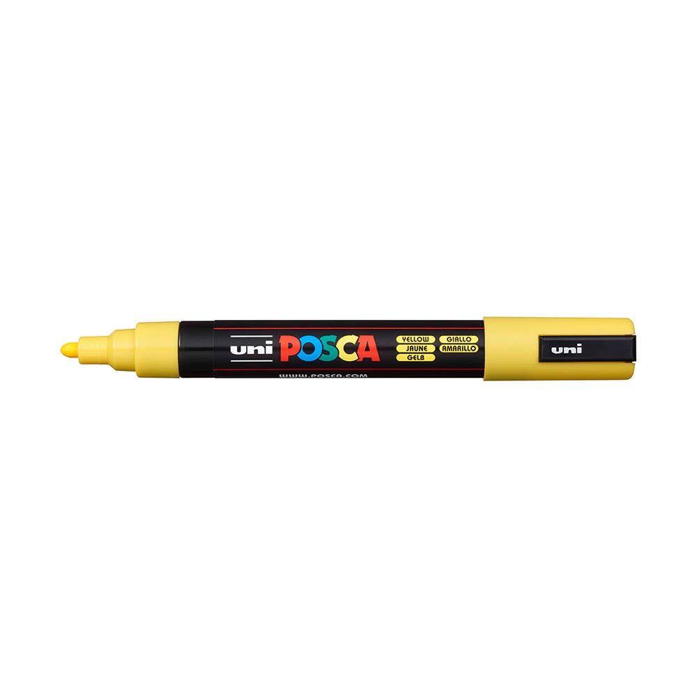PC5M Poster Marker Medium Bullet Tip 2.5mm Yellow 9016149 PC5MY