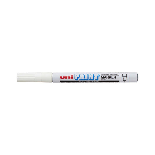 Marker Paint Ultra Fine Tip PX203 White Uniball_529040_PX203WH