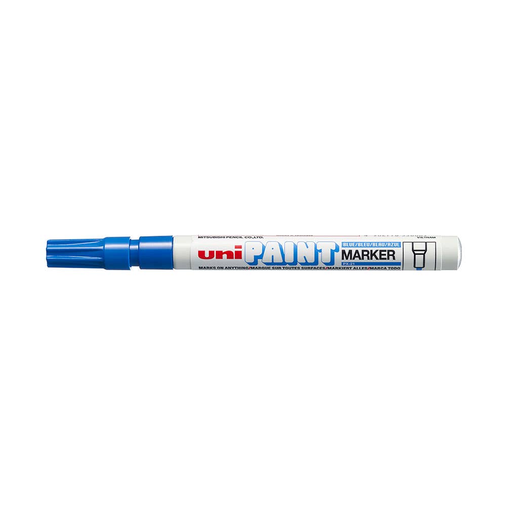 PX21 Fine Bullet Tip Paint Marker 1.2mm Blue 12 Pk 40036660 PX21BL