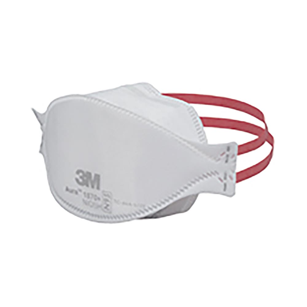 Mask Flat Fold Particulate 1870+ N95/P2 With Fluid Resistance 20/Box 3M 40060172 XA010033554