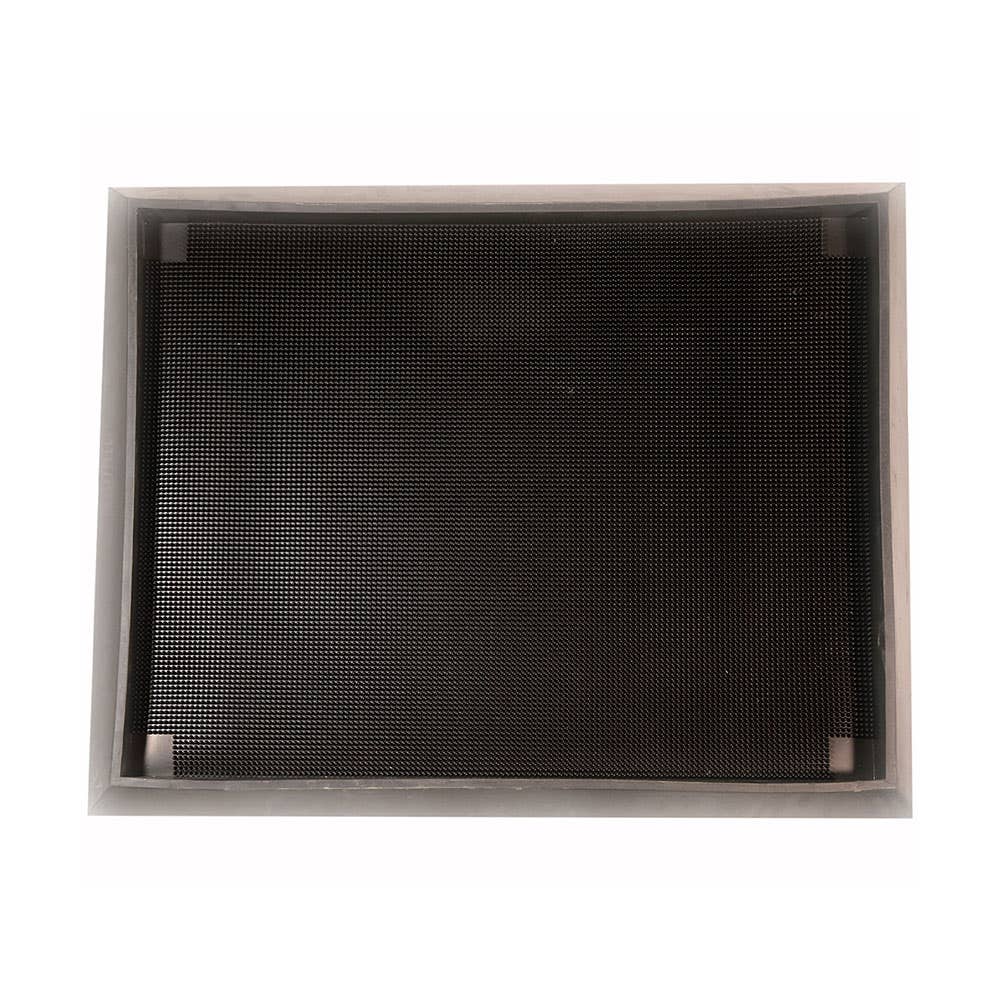 Sanitising Foot Bath Mat Black With Black Sides 800 x 1,000mm 511916 SFB3239BK