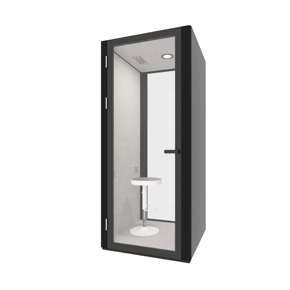 B.Quiet 1 Person Acoustic Pod 2200HX1030WX1030D Black_40044413_BQ-SPOD BL-GP18-BK