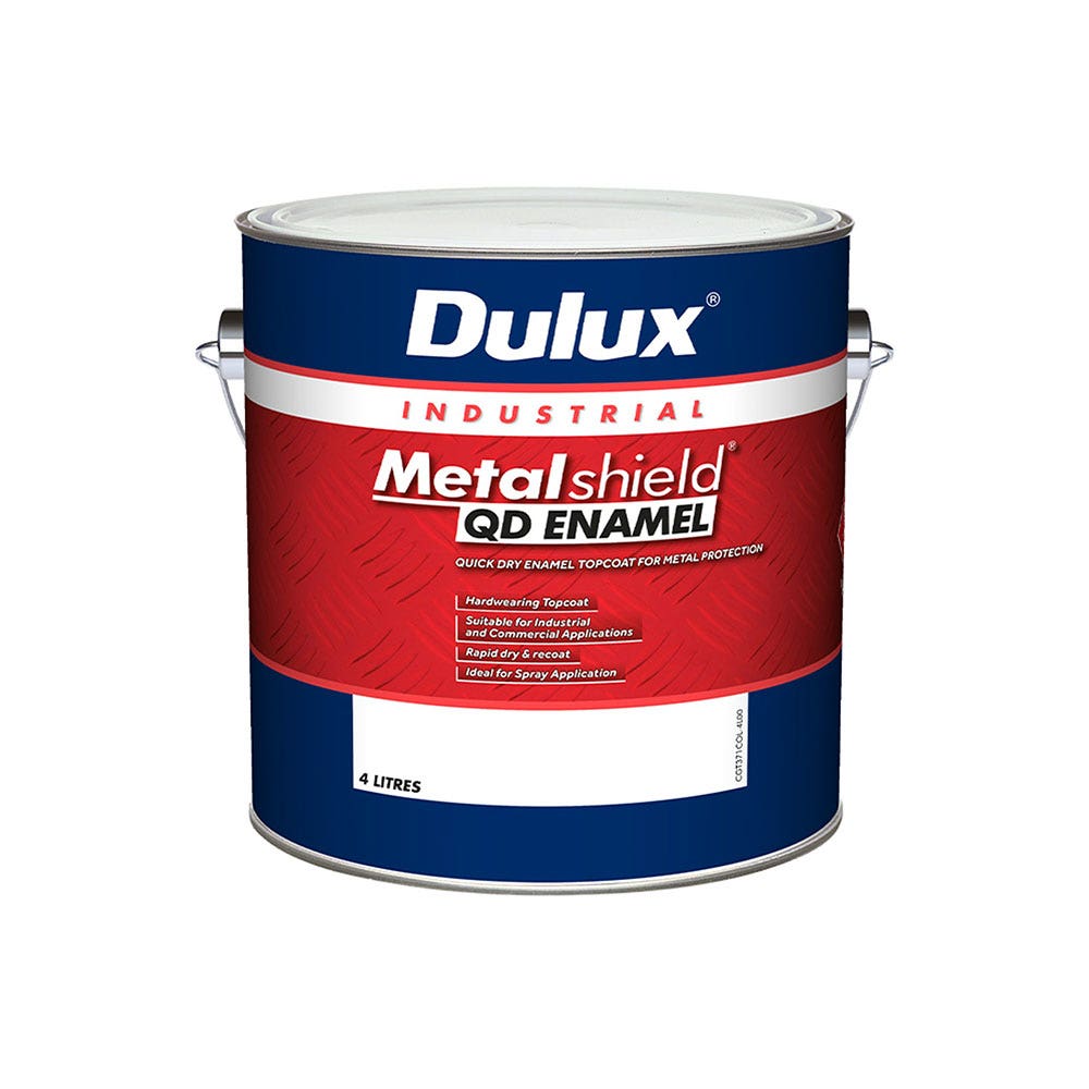 Paint Protective Metalshield Enamel Signal Red 4L Dulux 90680306 37188680-4L