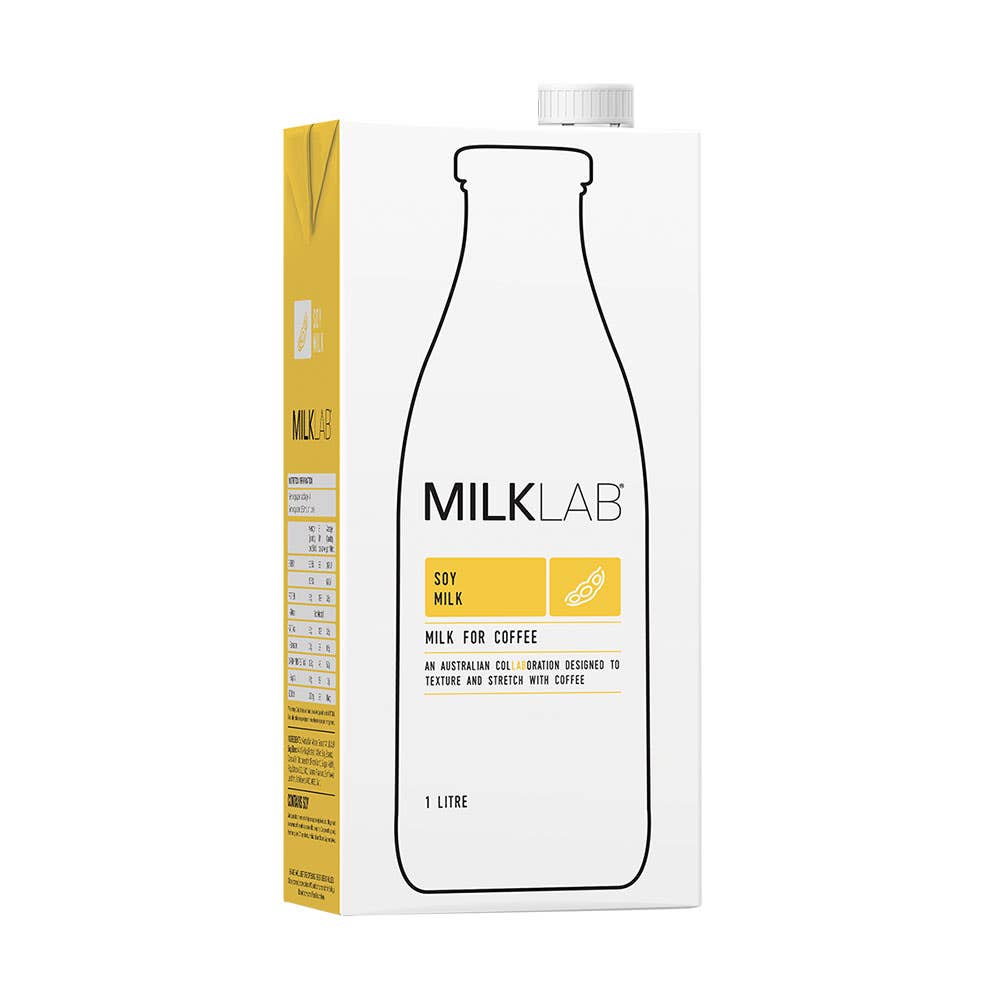 Milk Lab UHT Soy Milk 8 X 1lt 40045168 61613