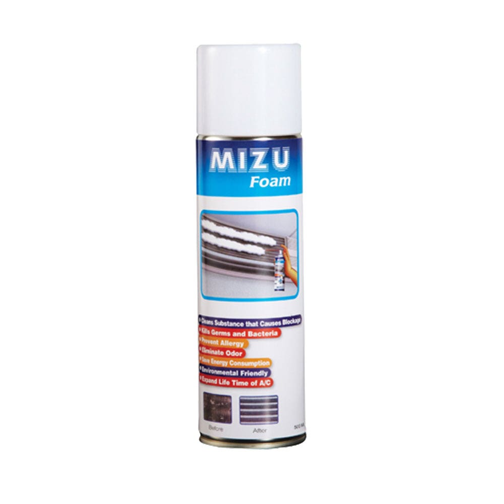 Mizu Foam Air Conditioner Cleaner Aerosol 500ml 274126 4904538