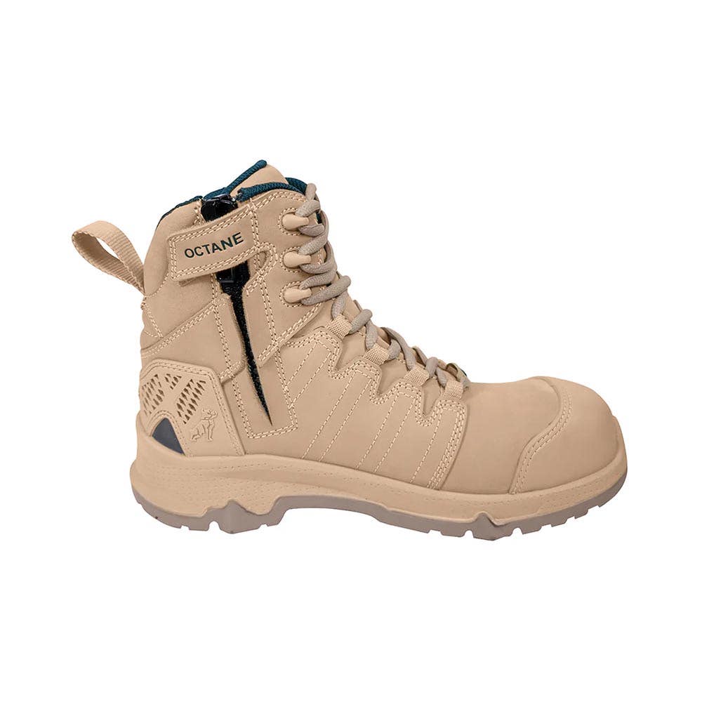 Boot Womens Octane 2.0 Composite Toe Nitrile Bump Cap Zip Sand US 10 Mack_40079372_MKOCTAL2ZSNF100