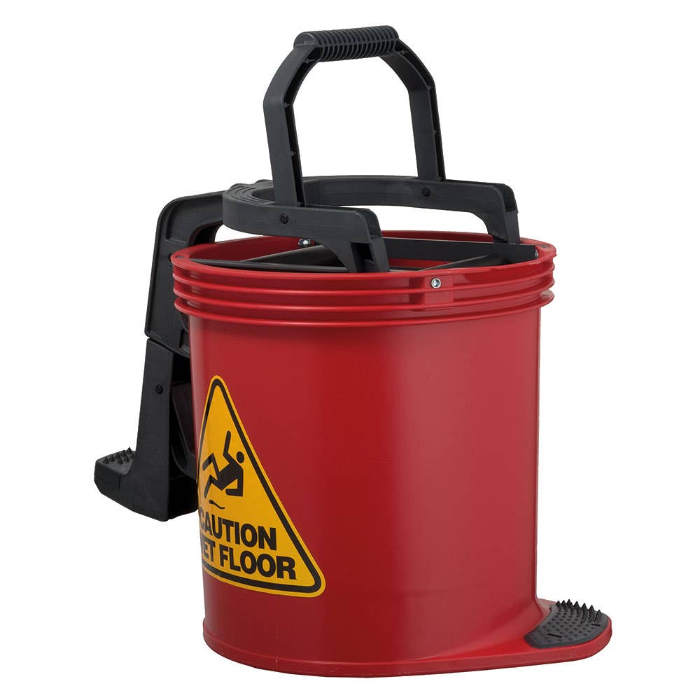 Bucket Mop Plastic 15L Red Duraclean Mark II 90550130 165434