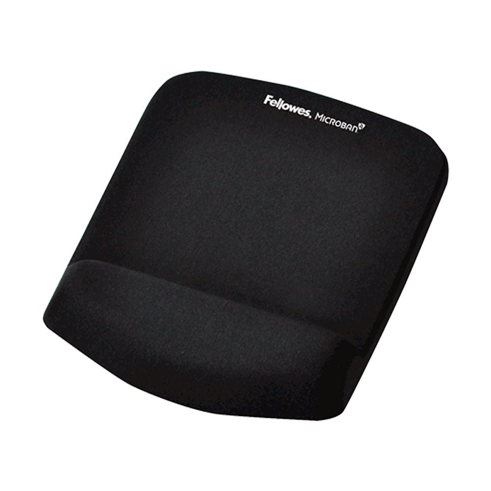 Plush Touch Mouse Pad With Wrist Support Black_40049607_9252001