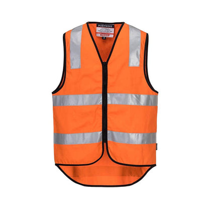 Vest Safety Orange Fluoro Reflective Cotton 2XL_90010418_MW338-ORA-2XL
