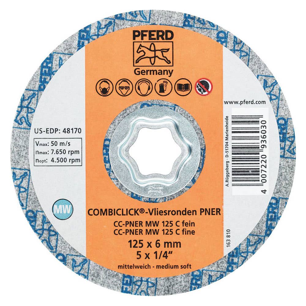 Pad 125mm Pre Polishing Combiclick Medium/Soft 153591 42002096