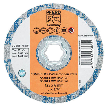 Pad 125mm Pre Polishing Combiclick Medium/Soft 153591 42002096