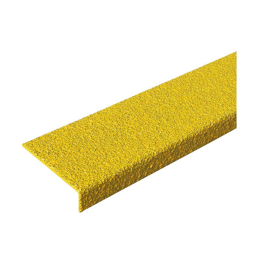 Industrial Grade Anti-Slip Stair Nosing Yellow 1,200 x 80mm 90168141 02-425