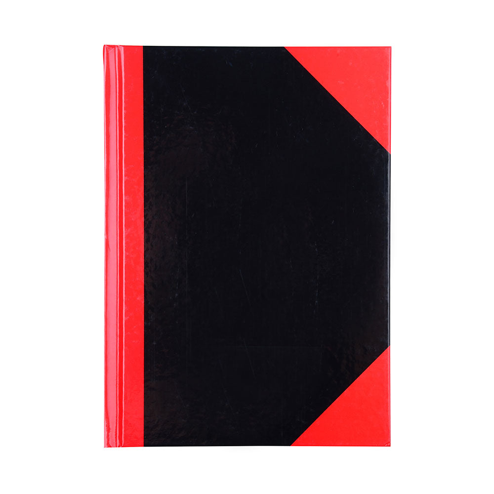 Cumberland Notebook Gloss Cover A5 200 Leaf Red + Black_1046772_43110CM