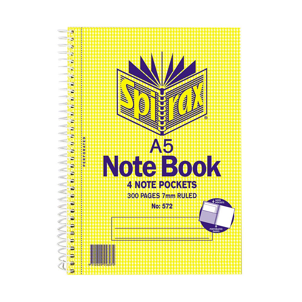 A5 3 Subject Notebook 210 x 158mm 300 Pages 34312700 56572