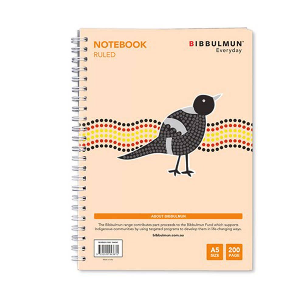 A5 Premium Spiral Notebook Side Open 200 Pages 1038130 QC9003