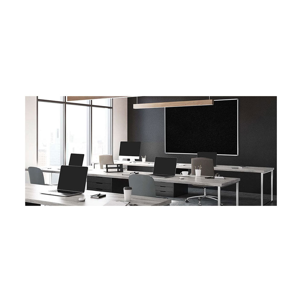 Visionchart Pinboard Velour 900x600mm Alum Frame Autex Petronas_40046071_AVP9060-PETRONAS