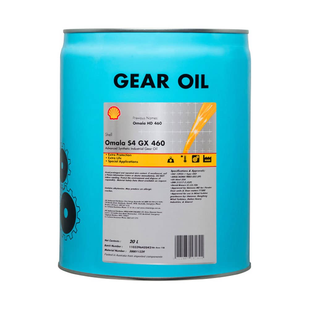 Omala S4 GX 460 Oil Gear 20L 60028474 300011329