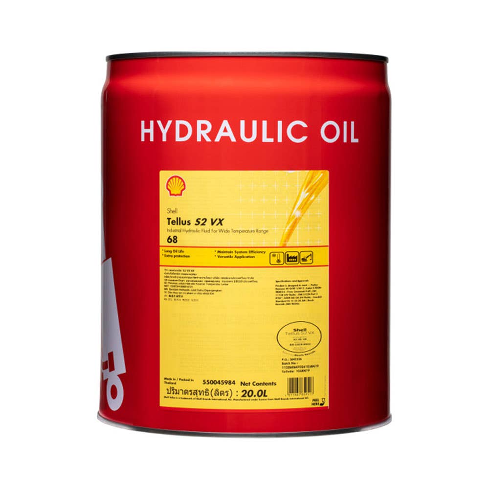 Tellus S2 VX 68 Hydraulic Oil 20L 279302 300012784