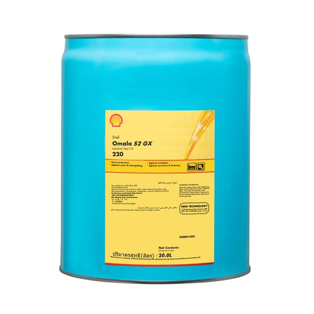 Oil Gear Omala S2 GX 220 20L Shell 489629 300012355