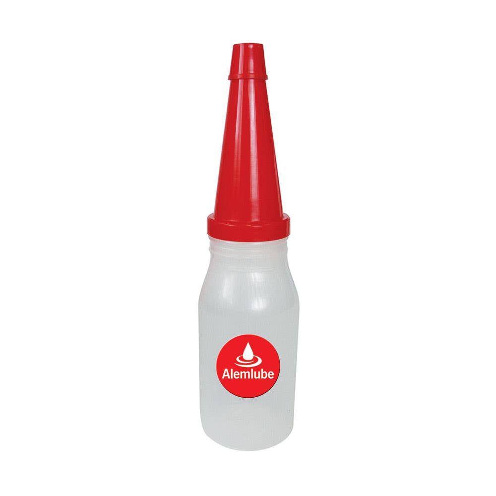 Oil Bottle 1L With Spout Alemlube 495635 1000-OB