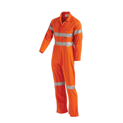 4801 Pyrovatex Fire Retardant Hi-Vis Overalls Taped 190gsm 4801