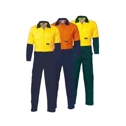 3851 Hi-Vis Two-Tone Overalls 311gsm DNC3851