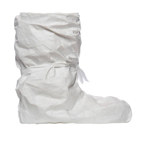 Tyvek&reg; 500 Protective Overboot with Slip Retardant Sole Knee Length One Size White 35000797 D13395989