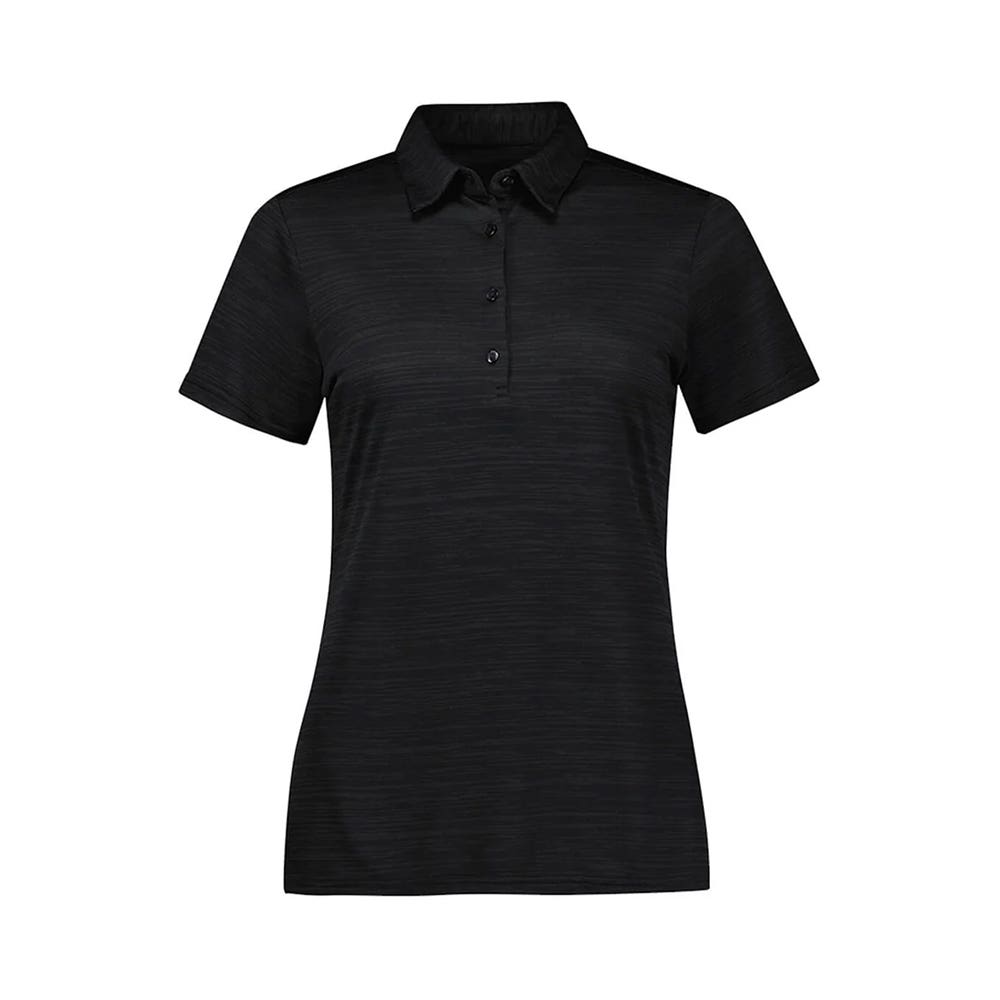 Polo Womens Orbit S/S Poly 130gsm Biz Collection 40065463_40065463_P410LS-BLK-8