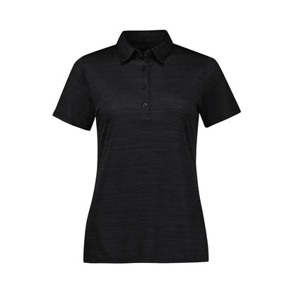 Polo Womens Orbit S/S Poly 130gsm Biz Collection 40065463_40065463_P410LS-BLK-8