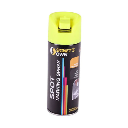 Paint Marking Spot Fluoro Yellow 350g Signet 50142013 11816