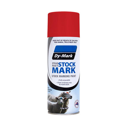 Paint Marking Steadfast Stock Red 175g Dy-Mark 90688016 32SB1702