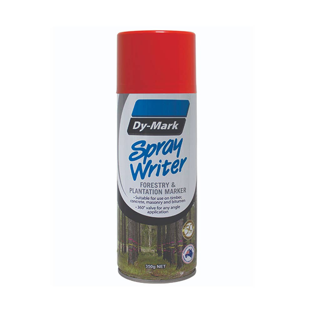 Paint Marking Spray Writer Red 350g Dy-Mark 90880001 37023502