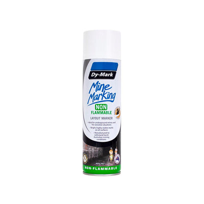 Marking Paint Mine Marking Non-Flammable Horizontal White Aerosol 400g Dy-Mark_90880027_38023511